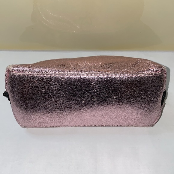 Victoria Secret Pink Metallic Cosmetic Pouch EUC - Picture 5 of 11